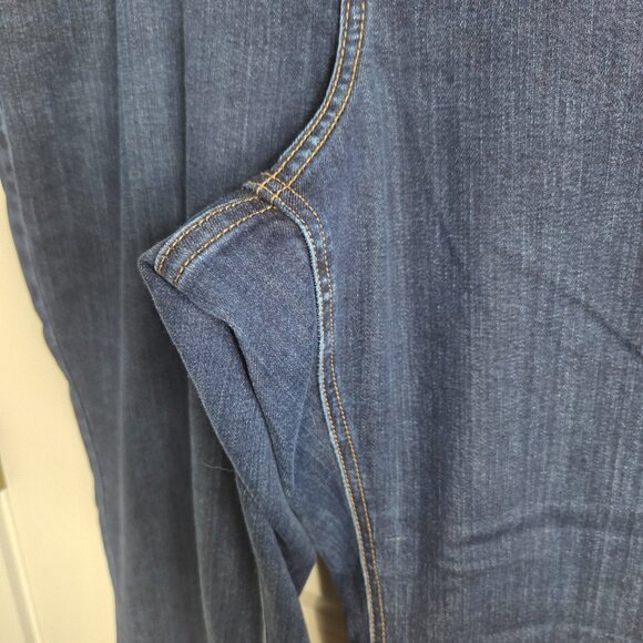 Lane Bryant Dark Wash Straight Leg Jeans - Picture 4 of 12